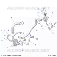 MOTOR, WATERPUMP AND BYPASS