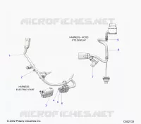 ELEKTRIC, WIRE HARNESS, HOOD, ELEC. START