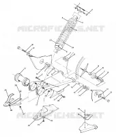 SWING ARM WELDMENT AND FEDER ASSEMBLY (4917731773025A)
