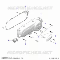 ANTRIEB, CLUTCH COVER AND DUCTING