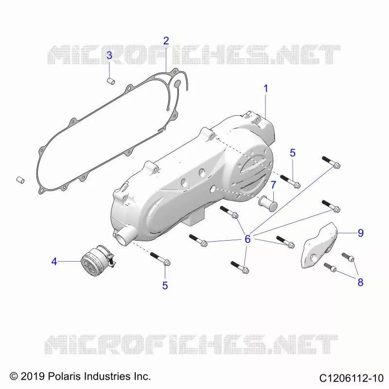 ANTRIEB, CLUTCH COVER AND DUCTING