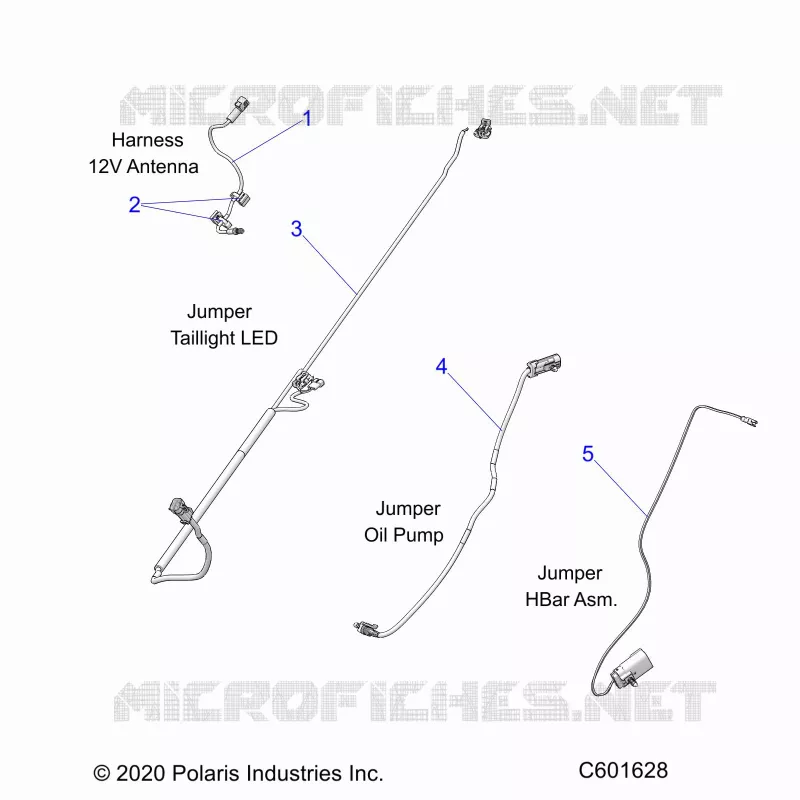 ELEKTRIC, JUMPER WIRES/12V HARNESS