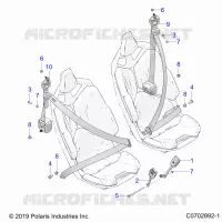 SITZ BELT MOUNTING, STANDARD