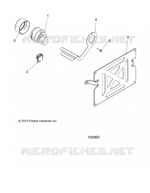 ELEKTRIC, FOG LAMP AND FRONT LICENSE BRACKET