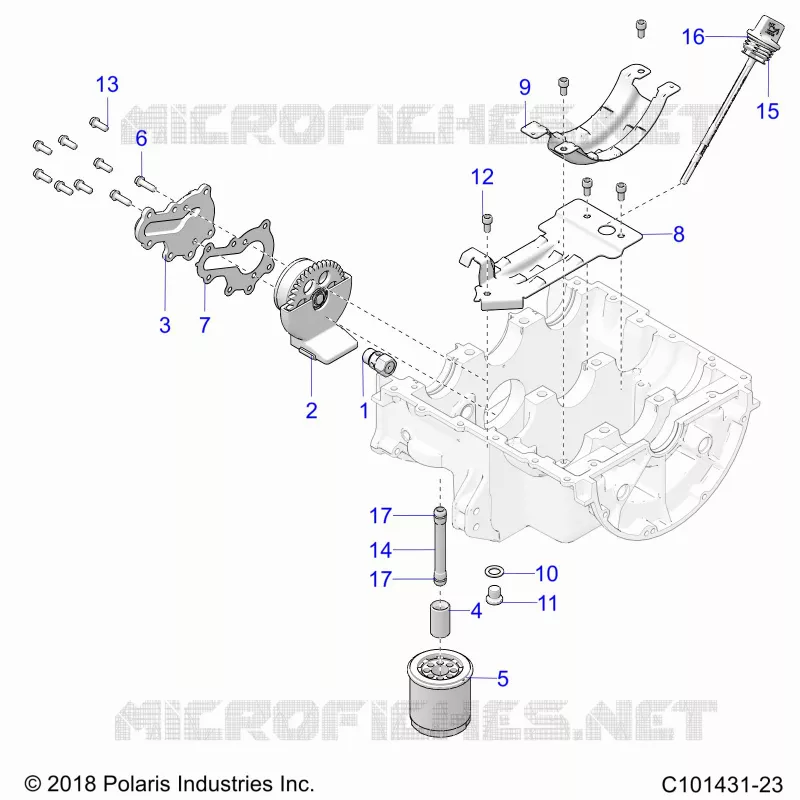 MOTOR, OIL SYSTEM