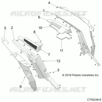 KOTFLÃŒGEL HINTENS AND BEZELS- Z19VDE92AC/BC/AD/BD/AM/BM/LM/LAG/BG (C700248-8)
