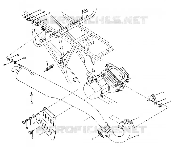 HALTER SCHALLDÄMPFER (4915951595008A)