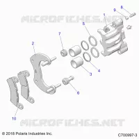 BRAKES, HINTERSATTELS