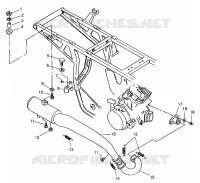 ABGASSYSTEM XPLORER 300 W969130 (4935903590A012)