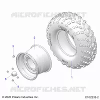 RADS, REAR TIRE