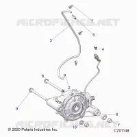 ANTRIEB, FRONT GEARCASE MOUNTING