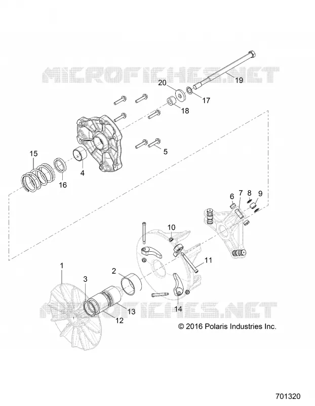 ANTRIEB, PRIMARY CLUTCH