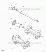 DRIVE TRAIN, JACKSHAFT AND ANTRIEBSWELLE