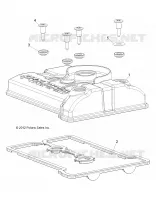 MOTOR, VENTILDECKEL