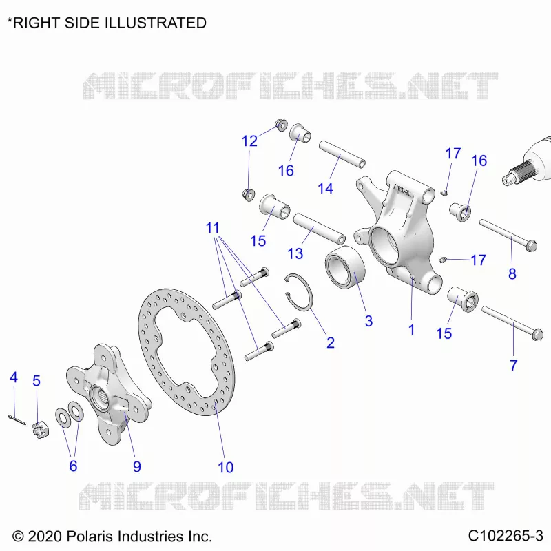 HINTERRADAUFHÃ„NGUNG HUBS, CARRIER AND BRAKE DISC
