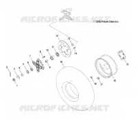 HUB, FRONT and VORDERRAD