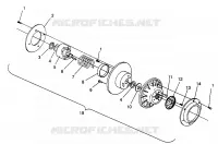 angetriebene Kupplungs ASSEMBLY Storm 0965782, Storm SKS 0965582,  Euro Storm E96578 (4931593159C009)