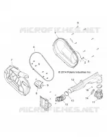 DRIVE TRAIN, CLUTCH COVER AND DUCTING