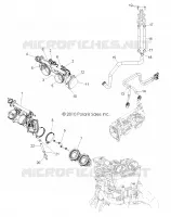 DROSSELKLAPPENGEHÄUSE and INJECTOR