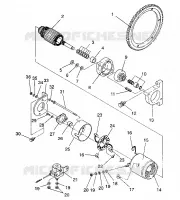 ANLASSER ASSEMBLY CLASSIC TOURING / 0930865 (4922952295043A)