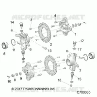 FRONT SUSPENSION HUB