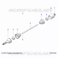 DRIVE TRAIN, DRIVE HINTERWELLE