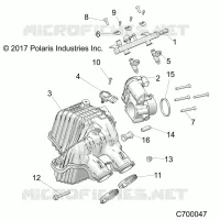 ENGINE, LUFTEINLASS MANIFOLD
