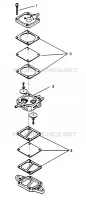 BENZINPUMPE WIDETRAK GT 0962061 and EUROPEAN WIDETRAK GT E962061 (4931623162C012)