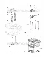 ZYLINDER HEAD, CAM AND VALVES