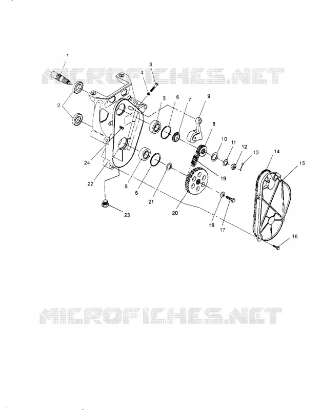 Kettenkasten ASSEMBLY SPORT 0950443, SPORT TOURING 0950243  and EUROPEAN SPORT (4928822882B009)