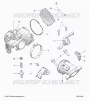 ENGINE, DROSSELKLAPPENGEHÃ„USE AND FUEL RAIL