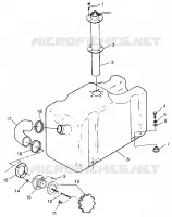 TREIBSTOFF TANK SLTX B974590 and INTL. SLTX I974590 (4941214121A009)