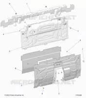 KAROSSERIE HINTEN CLOSEOFF, SIDE PANELS