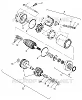 ANLASSER HURRICANE B964466 and  Intl. HURRICANE I964466 (4935733573C007)