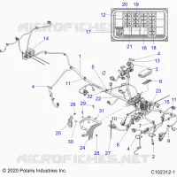 ELEKTRIC, MAIN WIRE HARNESS