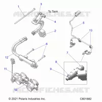KRAFTSTOFFSYSTEM, RAIL, LINES AND THROTTLE BODY