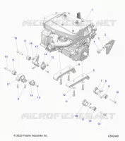 MOTOR, MOUNTING &amp; LONG BLOCK