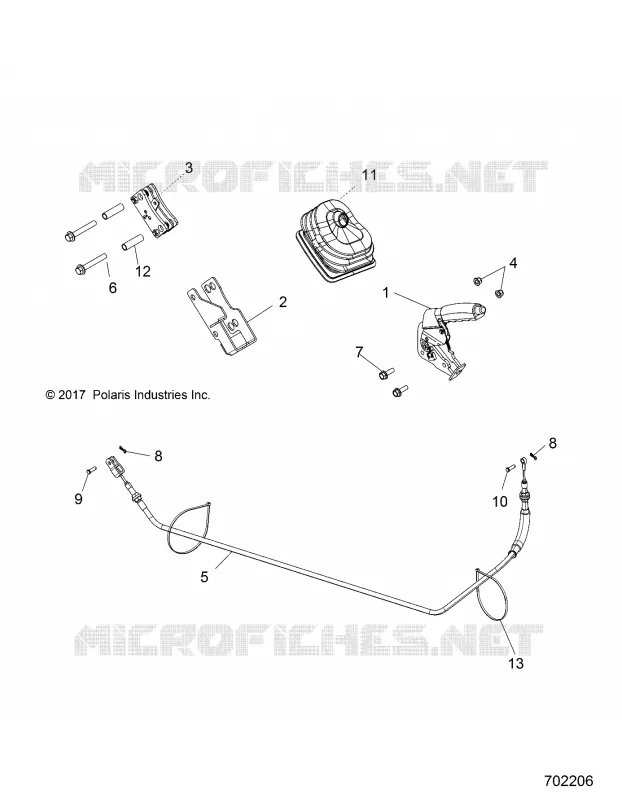 PARKBREMSE AND SHIFTER