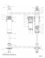 HINTERRADAUFHÃ„NGUNG SHOCK INTERNALS