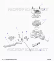 BRAKES, MASTER CYLINDER ASM.