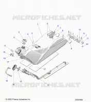 KRAFTSTOFFSYSTEM, FUEL TANK ASM.