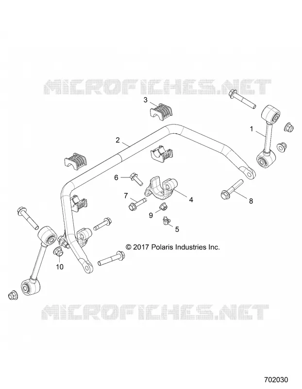 FRONT SUSPENSION STABILIZER BAR- Z20NAE99AC/AL/AN/BC/BL/BN/K99AF/AK/BF/BK/M99AL (702030)