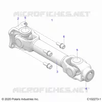 DRIVE TRAIN, PROP HINTERWELLE
