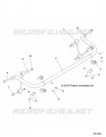 SUSPENSION, HINTER STABILISATOR