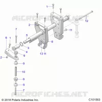 SUSPENSION, DREHSTAB