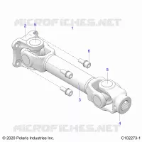 DRIVE TRAIN, PROP HINTERWELLE