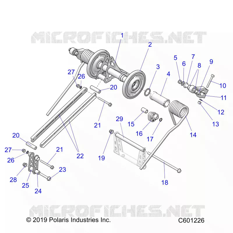 SUSPENSION, HINTER DREHMOMENTARM
