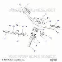 UPPER LENKEN &amp; HANDLEBAR ASM.