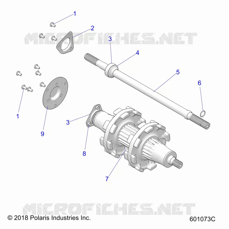 DRIVE TRAIN, JACKSHAFT AND ANTRIEBSWELLE