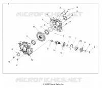ANTRIEB, HINTER GETRIEBEGEHÄUSE INTERNALS